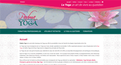 Desktop Screenshot of padma-yoga.org